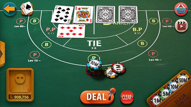 Baccarat lúc nào cũng là tựa game đánh bài đổi thưởng thẻ cào đỉnh nhất