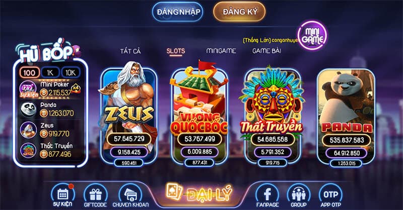 Tại Big789, các game Slot được biến tấu dưới nhiều hình thức chơi và nội dung