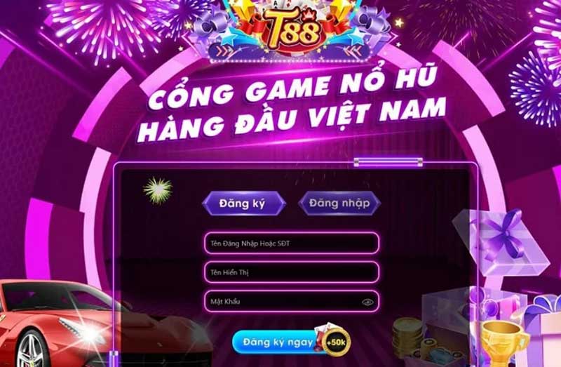 cổng game t88