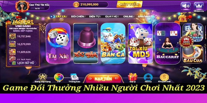 Các địa chỉ game tài xỉu nhiều người chơi nhất