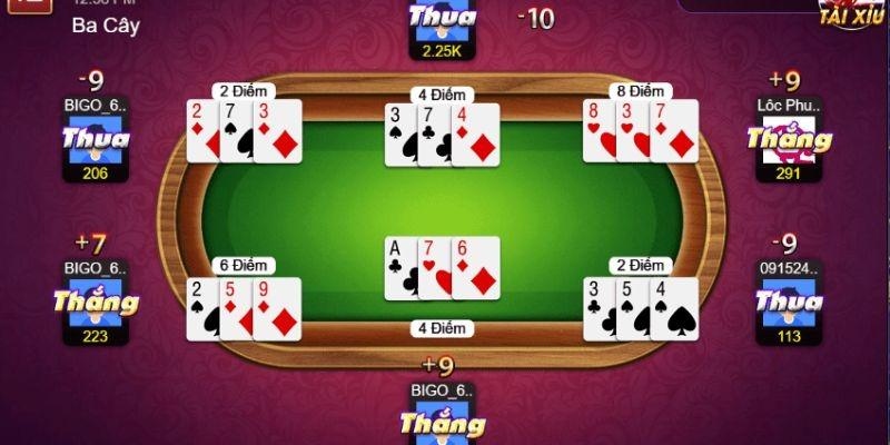 Hướng dẫn luật và cách chơi game bài 3 cây đổi thưởng
